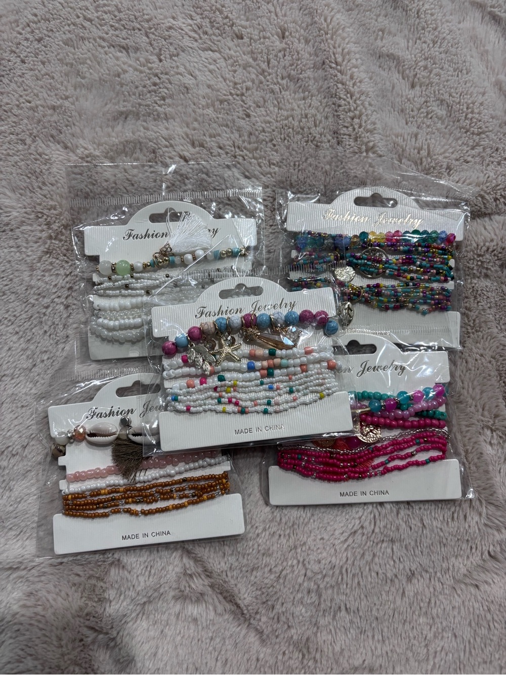 Fashion Jewelry Beaded Bracelet Sets